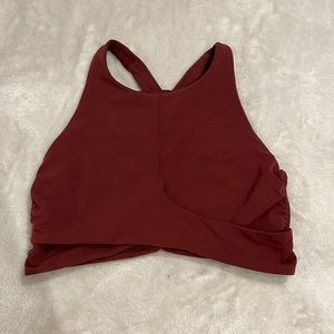 lululemon criss cross top